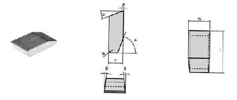 Yg6 Tungsten Carbide /Cemented Carbide Saw Tips Tungsten Carbide Saw Tips for Woodworking