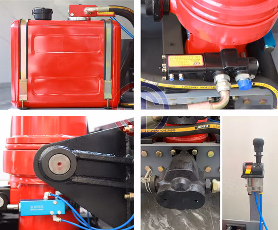 ダンプ トラック用のカスタマイズされた油圧傾斜ソリューション